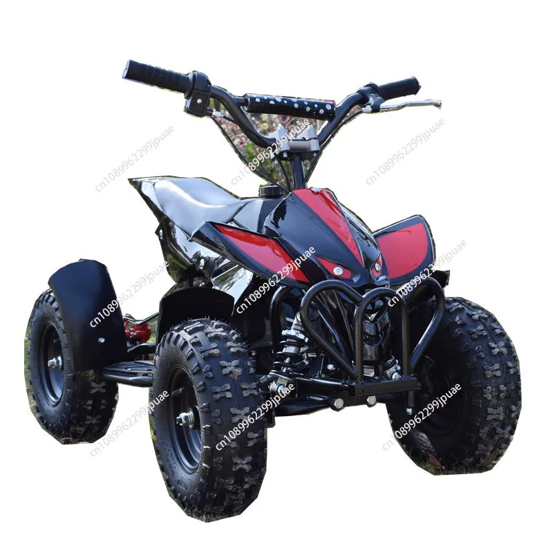 Kids Outdoor Quad Bike - 49cc 2ストロークミニバイク ミニクワッドATV ガソリン駆動 4輪オフロード キッズダートバイク