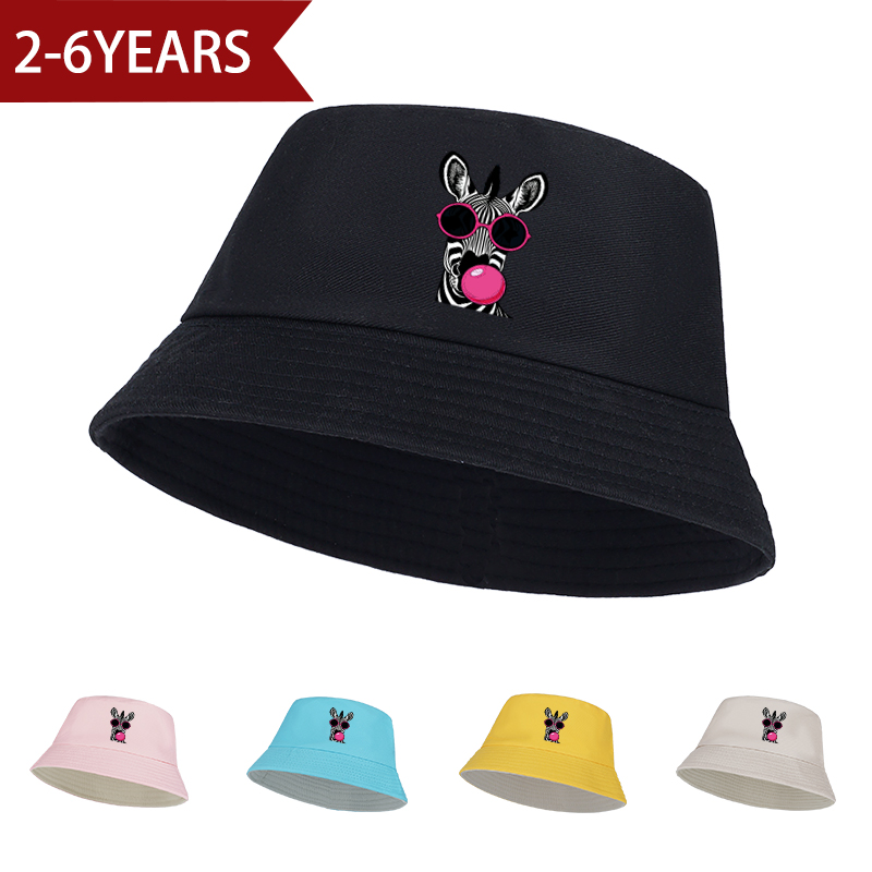 Kids Outdoor Hat - ホットセール：2～6歳のお子様向けフィッシャーマンズハット – かわいくてかっこいいゼブラ柄のサンハット、ビーチやアウトドアに最適な通気性のあるバケットハット