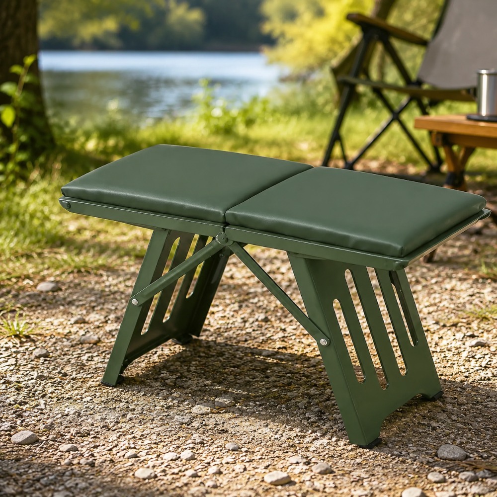 Kids Outdoor Folding Chair - ポータブル折りたたみスツール アウトドアキャンプチェア 金属製小型シート 釣り ピクニックスツール 軽量折りたたみ椅子