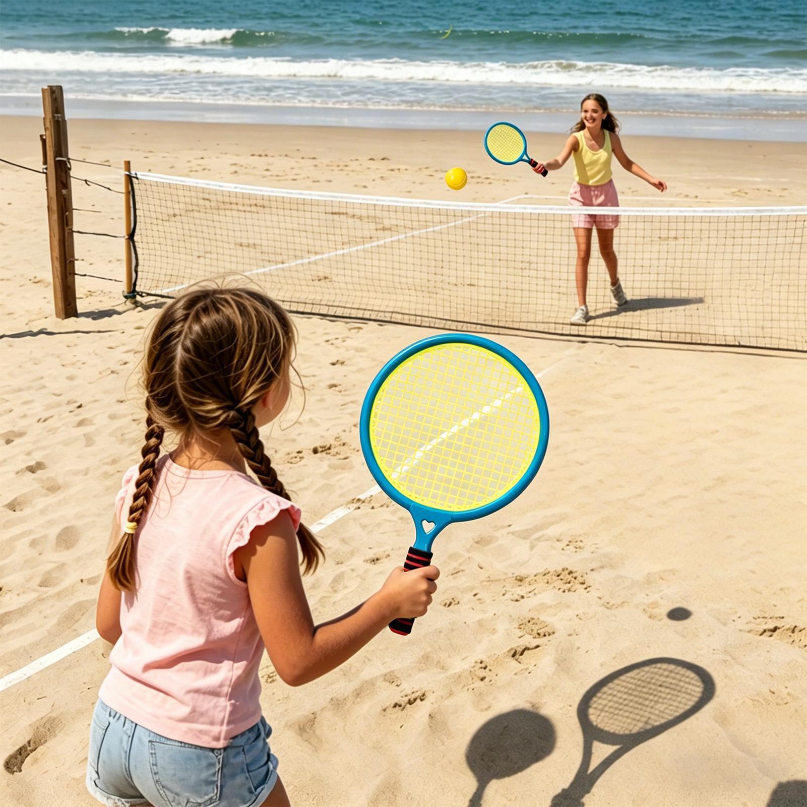 Kids Outdoor Garden Set - キッズバドミントンセット屋外スポーツゲーム屋内バドミントンセット裏庭ビーチガーデンパーク学校キャンプパティオ遊び場用