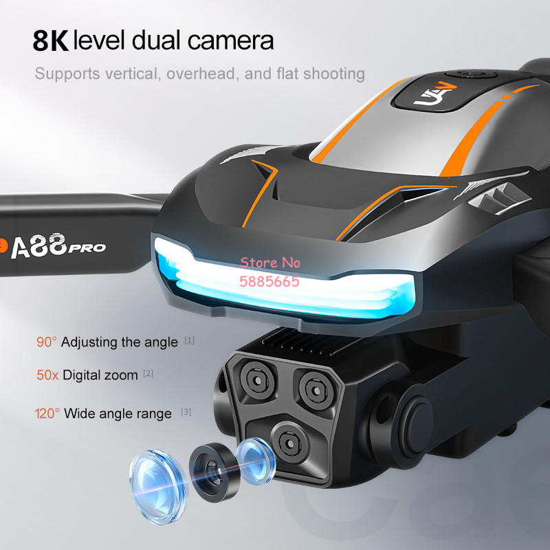8K航空写真撮影 オプティカルフローポジショニング FPV  - Kids Outdoor Entertainment のレビューと価格