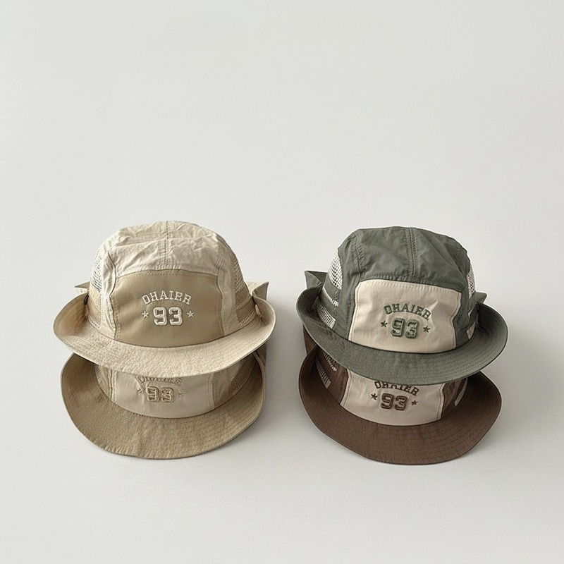 子供用フィッシャーマンハット ベビー 男の子 女の子 夏用  - Kids Outdoor Hat のレビューと価格
