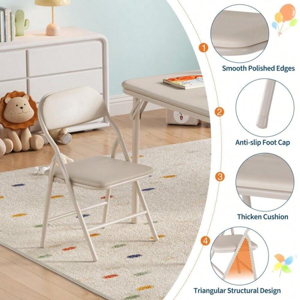 子供用アクティビティテーブルセット 折りたたみ式プレイテーブ - Kids Outdoor Table のレビューと価格