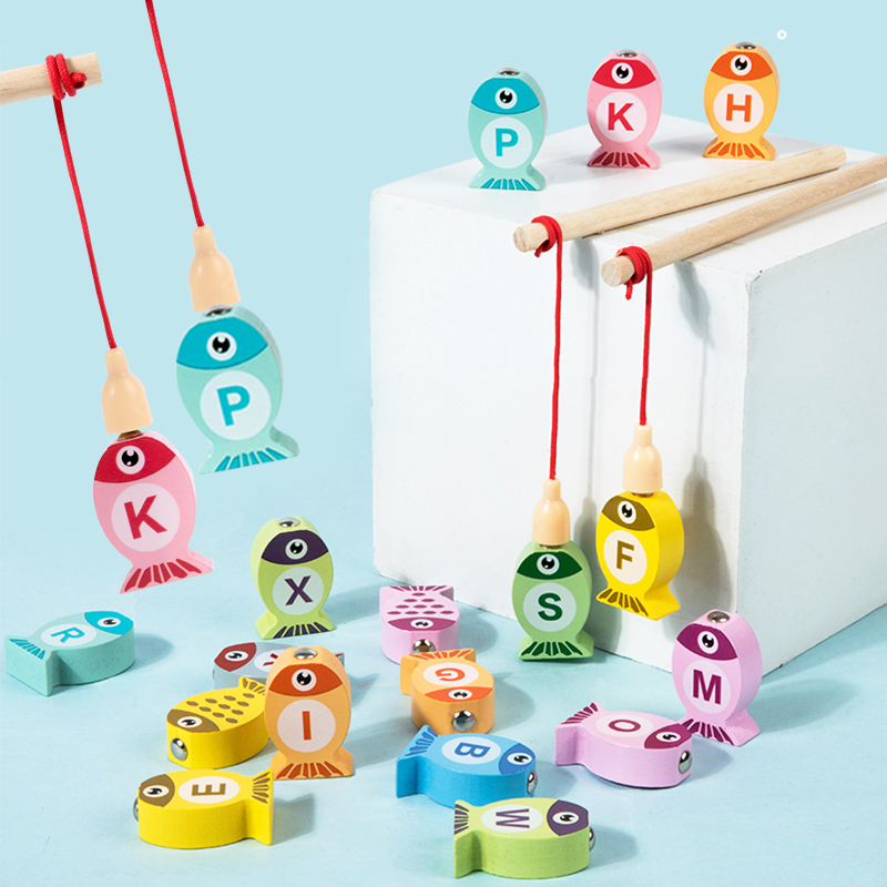 キッズ木製釣りゲームおもちゃギフト早期教育アルファベット数字 - Kids Outdoor Water Table のレビューと価格