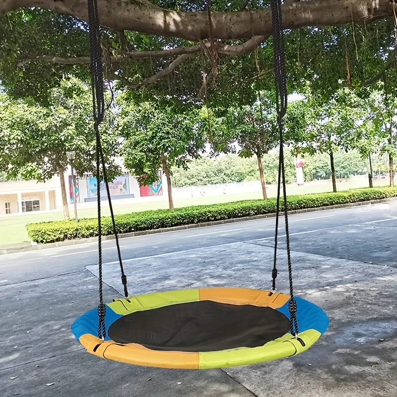 円形オックスフォードネットキャンバス子供用ハンモック吊り下げ - Kids Outdoor Garden Set のレビューと価格