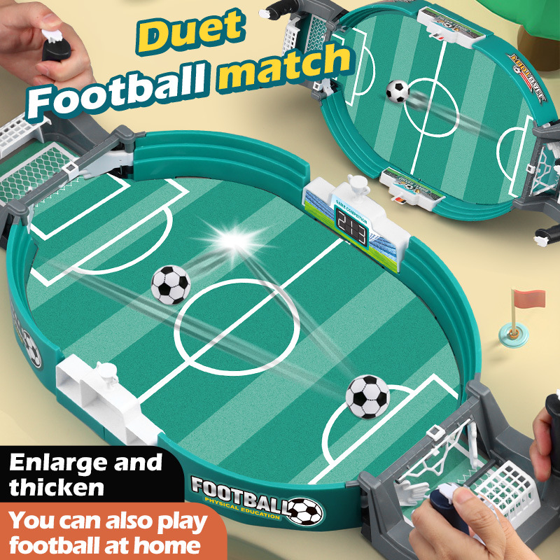 サッカーボードゲームデスクトップインタラクティブサッカーおも - Kids Outdoor Table のレビューと価格