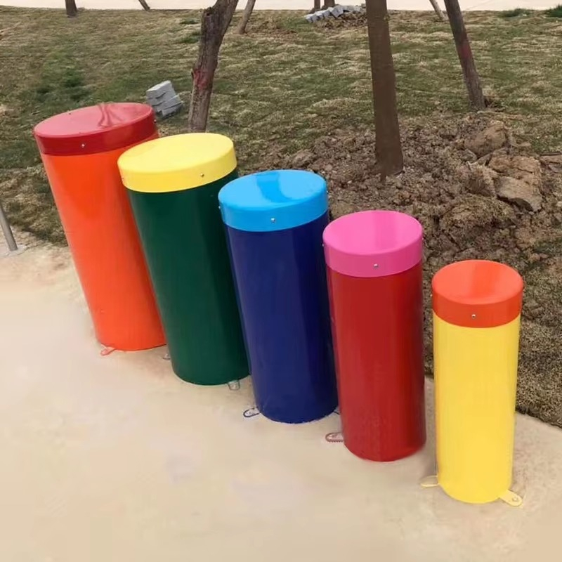 子供用屋外教育音楽ドラム風景ドラムおもちゃセット、コンガ演奏 - Kids Outdoor Instruments のレビューと価格