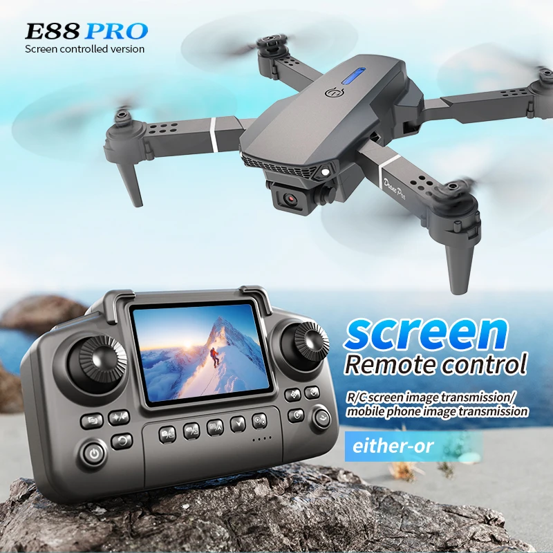 プロフェッショナル E88 プロドローン スクリーン付き 8 - Kids Outdoor Entertainment のレビューと価格
