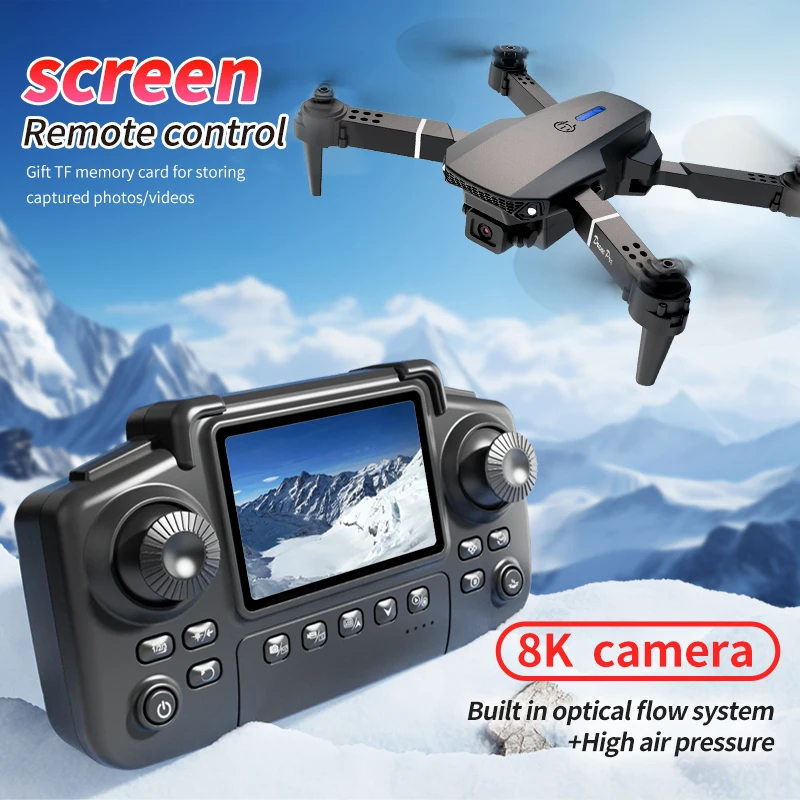プロフェッショナル E88 プロドローン スクリーン付き 8 - Kids Outdoor Entertainment のレビューと価格
