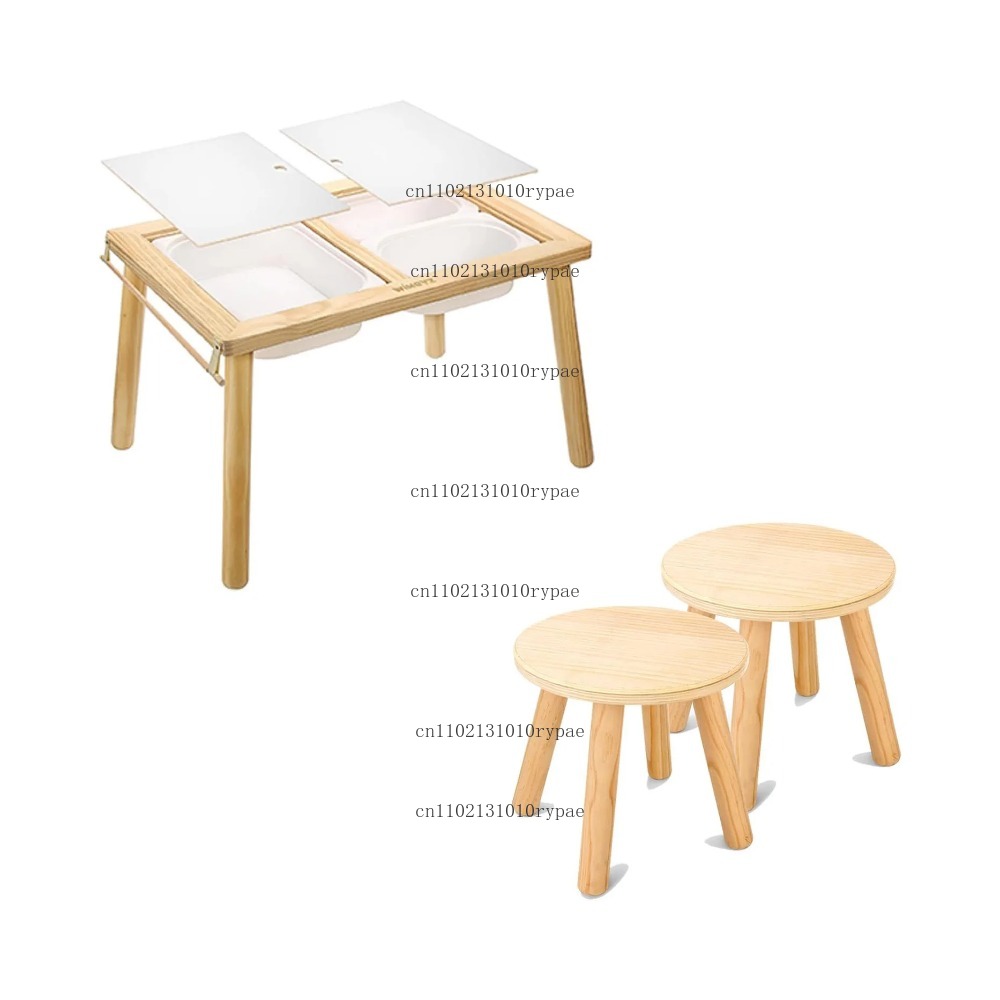 安全機能付きキッズセンサリーテーブル両面ボード幼児用プレイデ - Kids Outdoor Sensory Table のレビューと価格