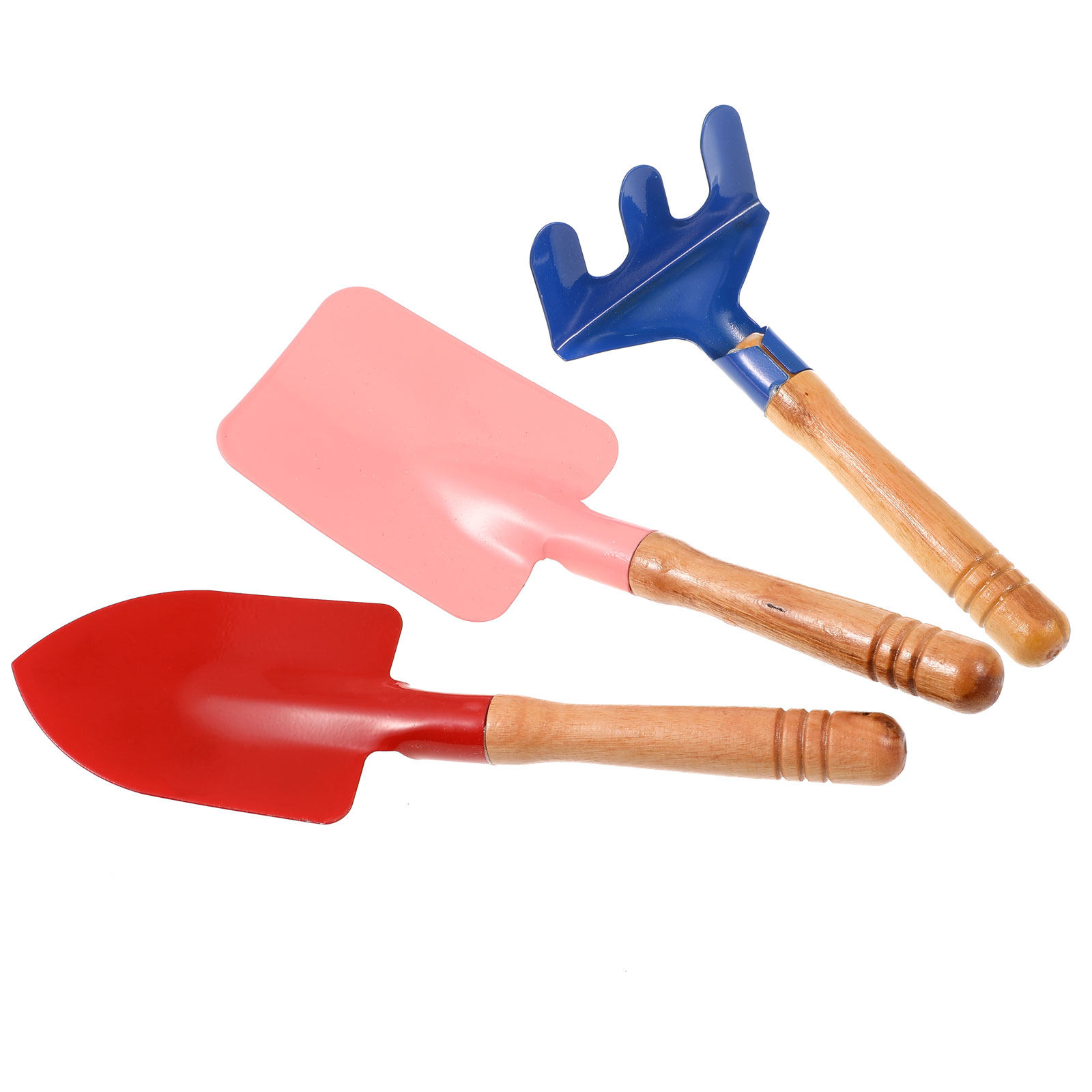 3個セット 子供用砂浜遊びセット 金属製ガーデンツール シャ - Kids Outdoor Garden Set のレビューと価格