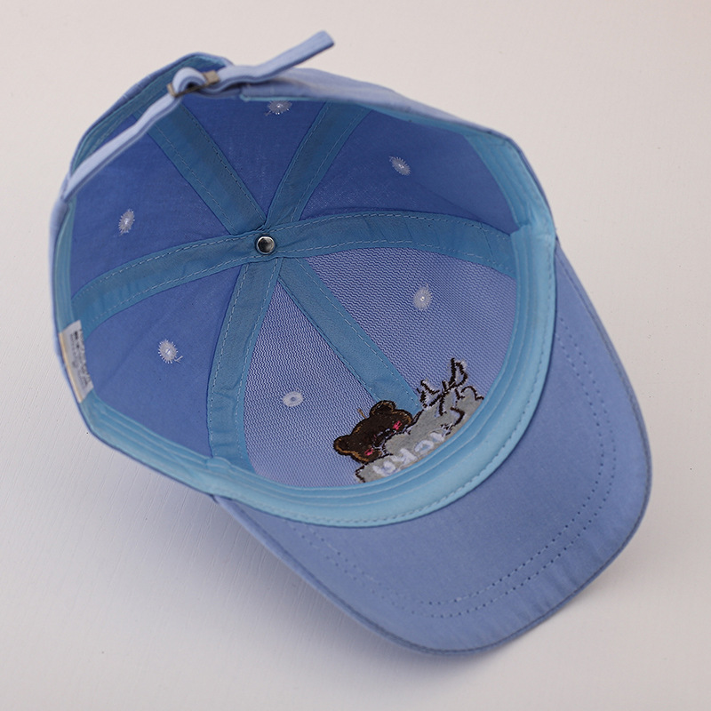 ベビーキッズサンハット 52cm 2-5歳 幼児用クマ刺繍入 - Kids Outdoor Hat のレビューと価格