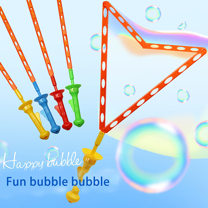 多穴西洋剣バブルブロワー大型ハンドヘルドレインボー子供のおも - Bubble Sword Wand のレビューと価格