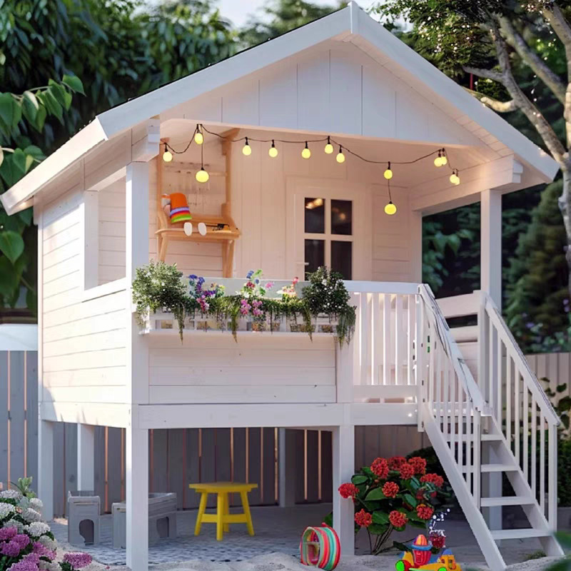 幼稚園用プレイハウス 屋外組み立て式滑り台 ツリーハウス 子 - Children'S Outdoor のレビューと価格