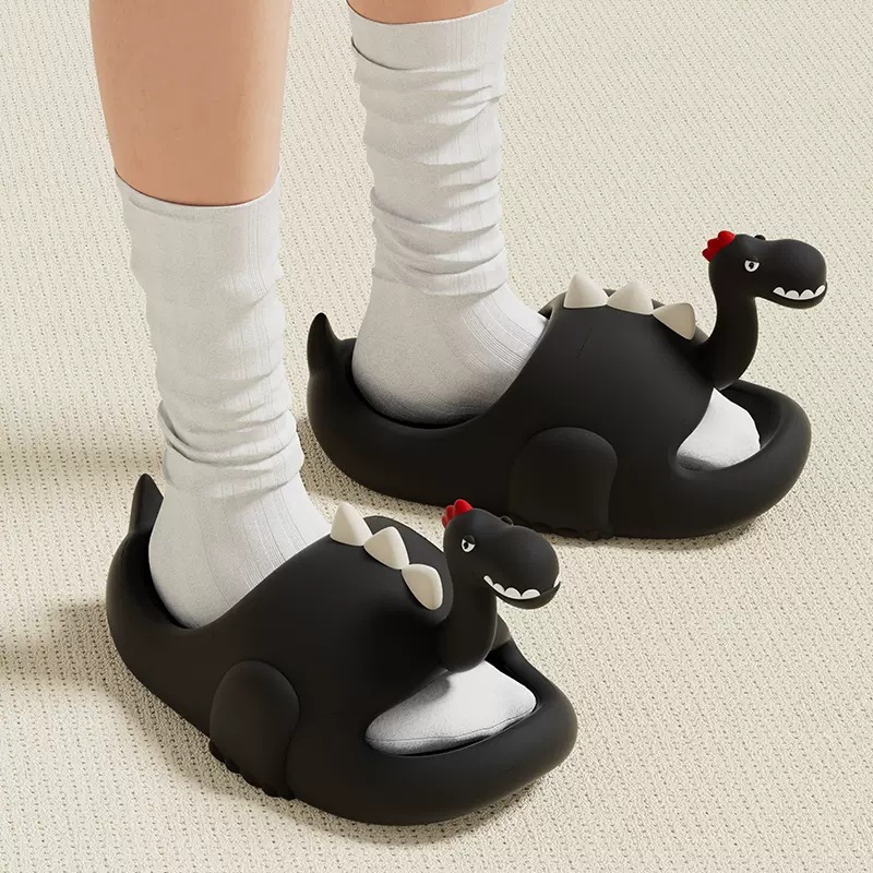 恐竜の夏のスリッパ,屋内と屋外の靴,柔らかく,滑りにくい,楽 - Children'S Outdoor のレビューと価格