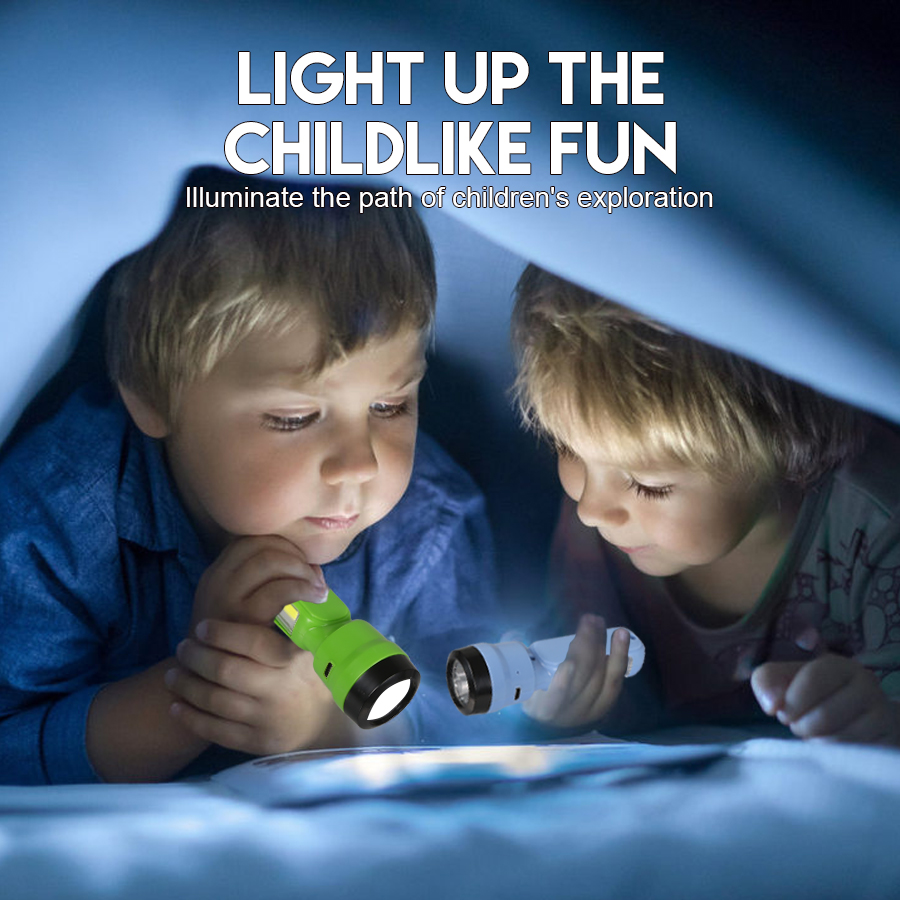 ミニ COB+XPE 子供用懐中電灯、USB 充電式 3 モ - Children'S Outdoor のレビューと価格