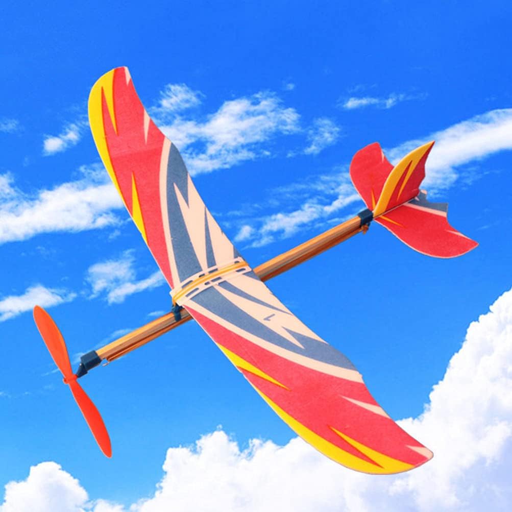 5/10 個のゴムバンド動力飛行機モデルグライダー飛行機爆撃 - Kids Outdoor Entertainment のレビューと価格
