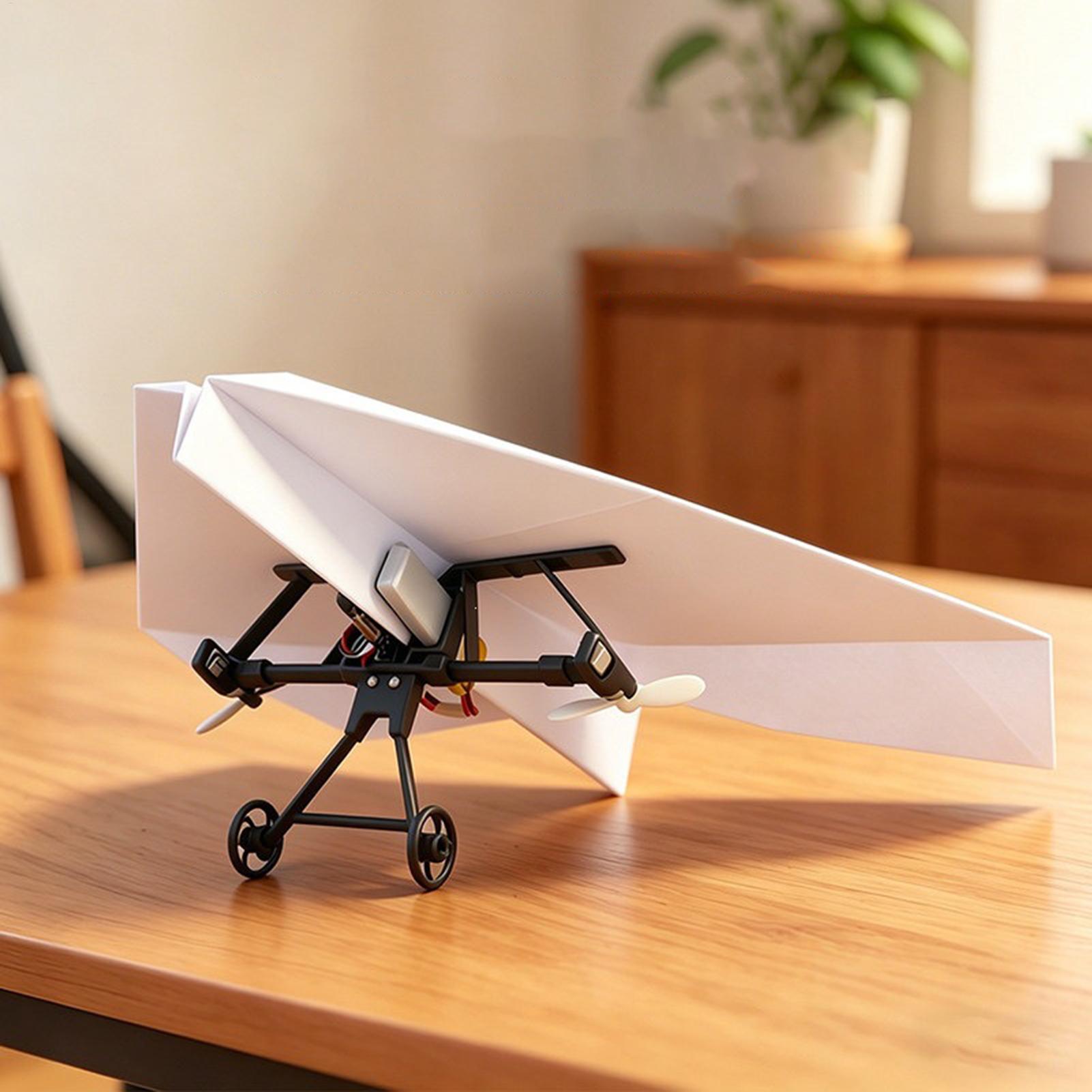 DIY RC紙飛行機キット、ジャイロスタビライザー付き電動リ - Kids Outdoor Entertainment のレビューと価格