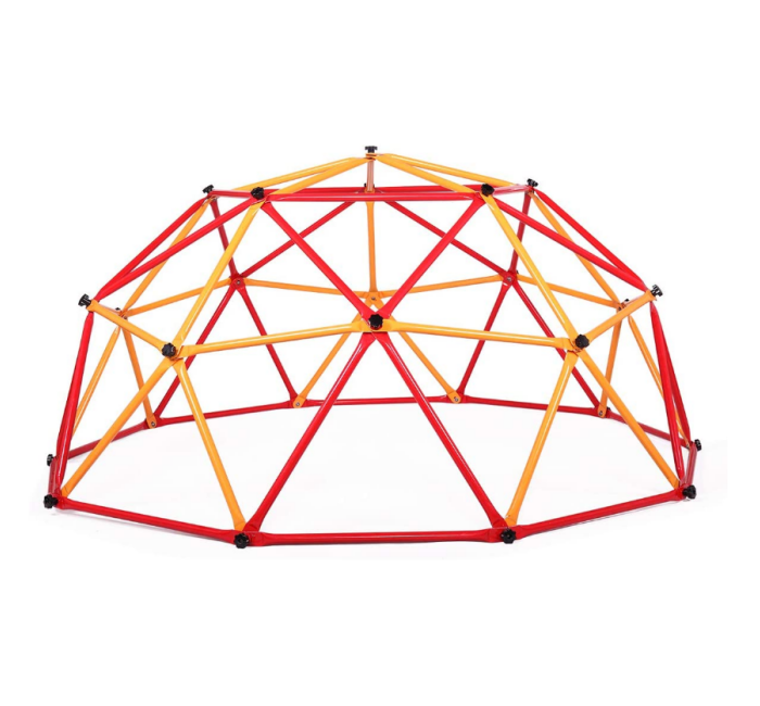 幾何学模様のドーム型クライマー、屋外用子供用遊具、4歳から1 - Kids Outdoor Jungle Gym Dome のレビューと価格