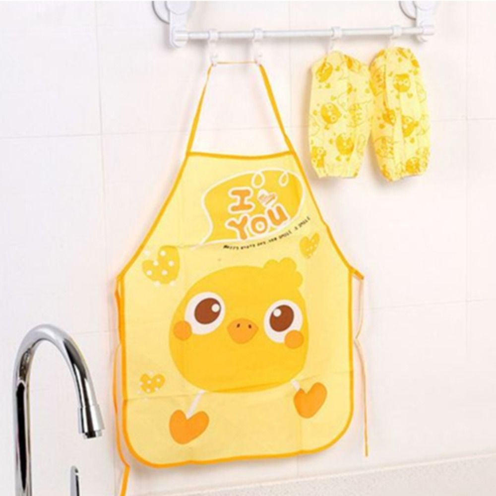 新しい防水エプロン防汚ガウンビブ漫画キッチンペイントスモック - Kids Outdoor Kitchen Accessories のレビューと価格