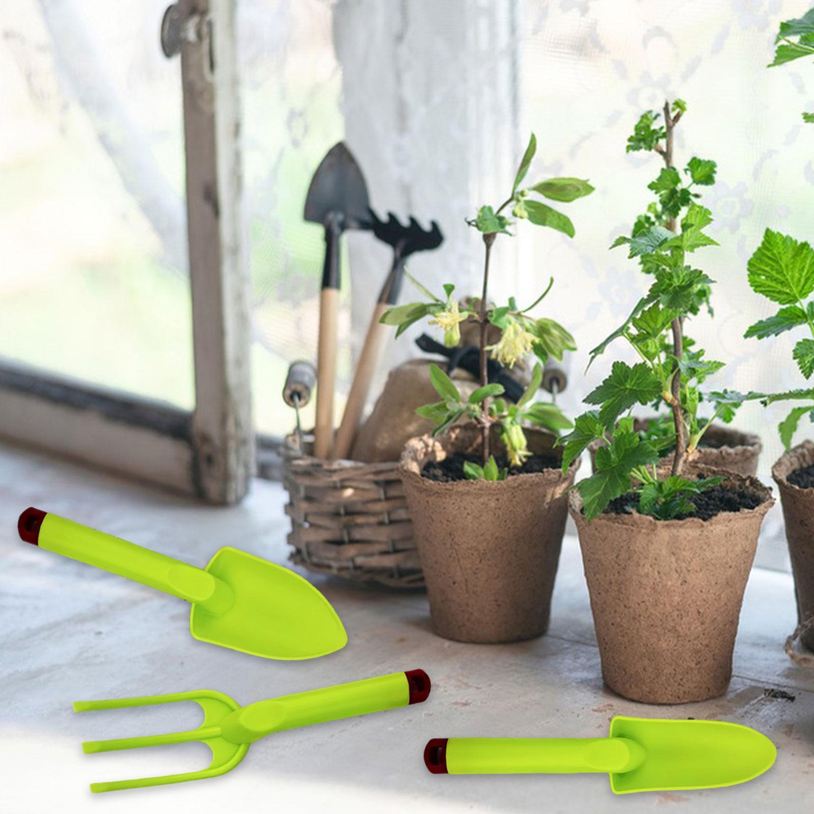 ミニキッズガーデニングツールポータブルレーキシャベルセット屋 - Kids Outdoor Garden Set のレビューと価格