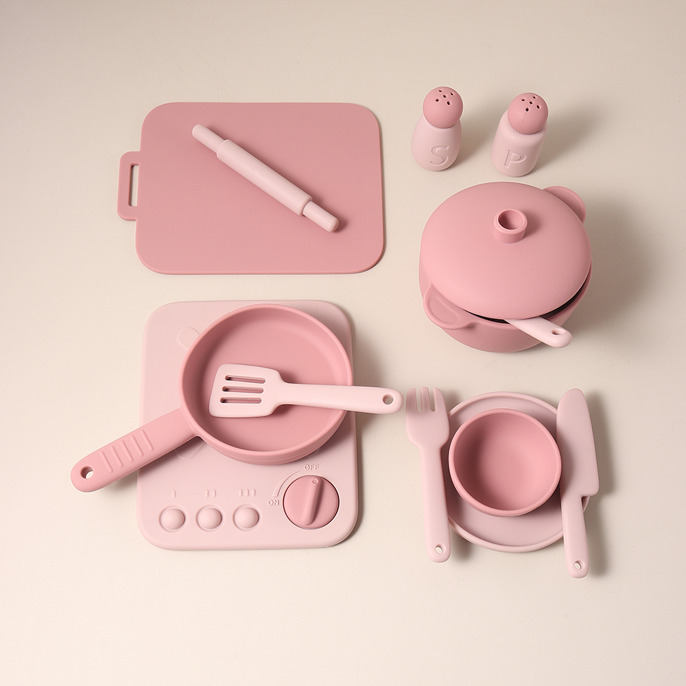 13点セット シリコン製おままごとセット おもちゃ ごっこ遊 - Kids Outdoor Kitchen Accessories のレビューと価格