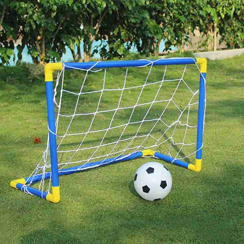 ミニ折りたたみサッカーゴールネットプラスチックサッカーポスト - Kids Outdoor Frame のレビューと価格