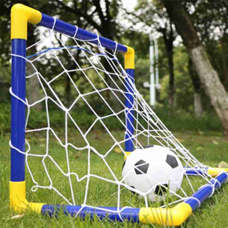 ミニ折りたたみサッカーゴールネットプラスチックサッカーポスト - Kids Outdoor Frame のレビューと価格