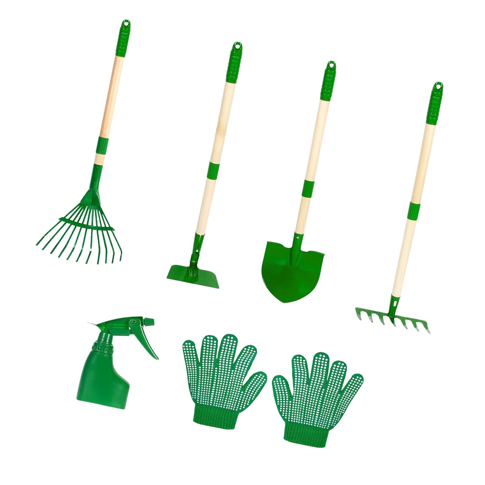 6x キッズガーデニングツールセット屋外掘削雑草おもちゃ誕生 - Kids Outdoor Garden Set のレビューと価格