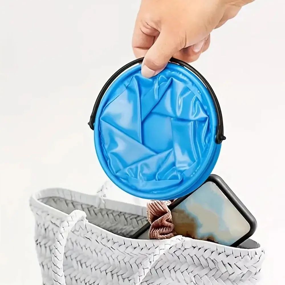 折りたたみ式ビーチ砂場バケツ ポータブル折りたたみ式手持ちバ - Kids Outdoor Water のレビューと価格