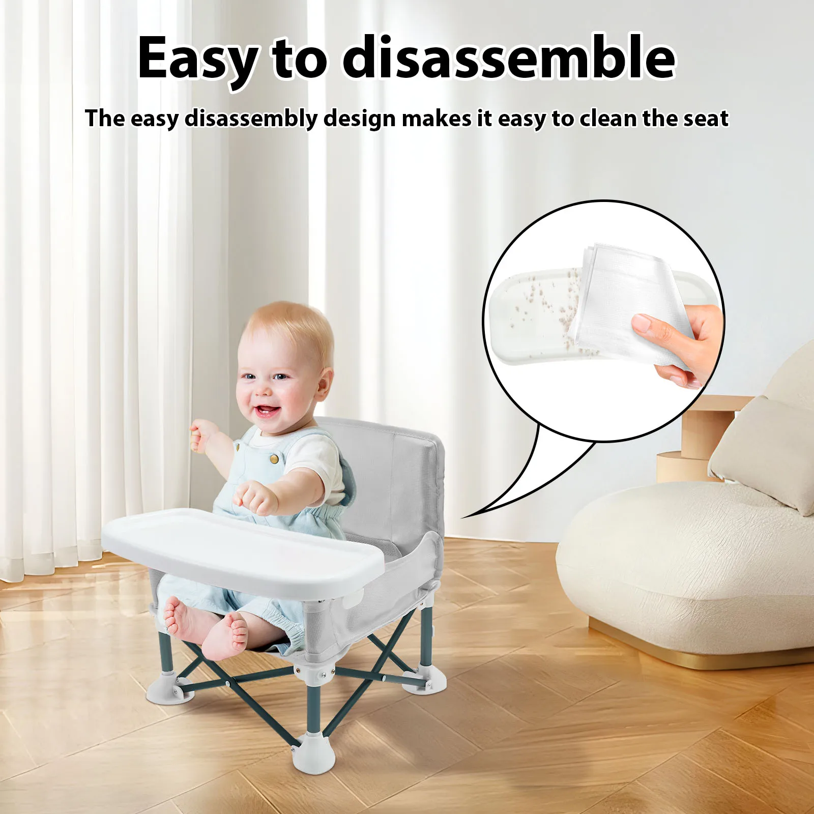 幼児用ブースターシート チャイルドセーフティベルト付き ダイ - Kids Outdoor Folding Chair のレビューと価格