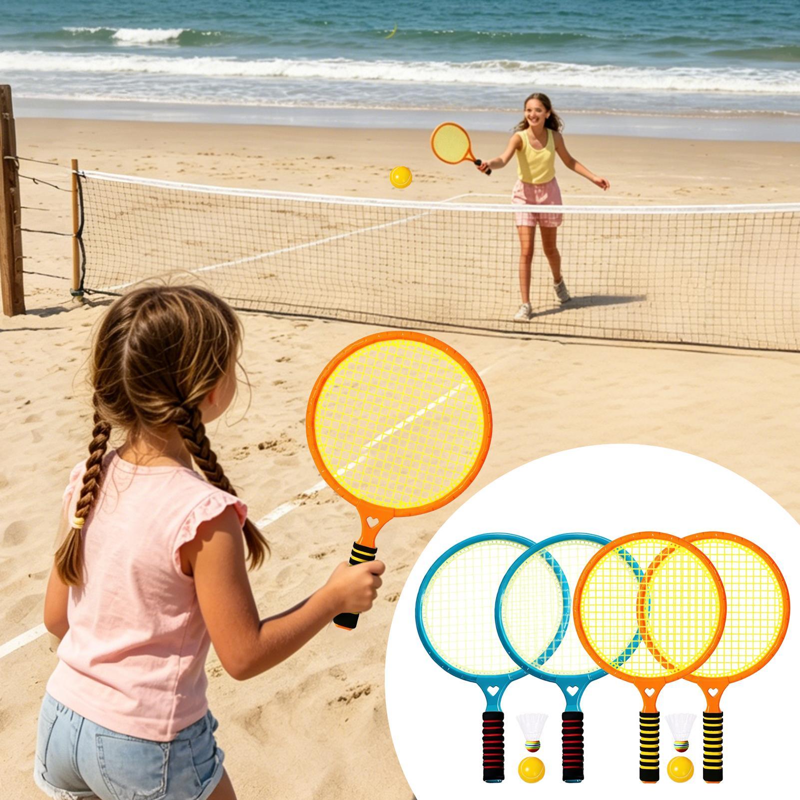 キッズバドミントンセット屋外スポーツゲーム屋内バドミントンセ - Kids Outdoor Garden Set のレビューと価格