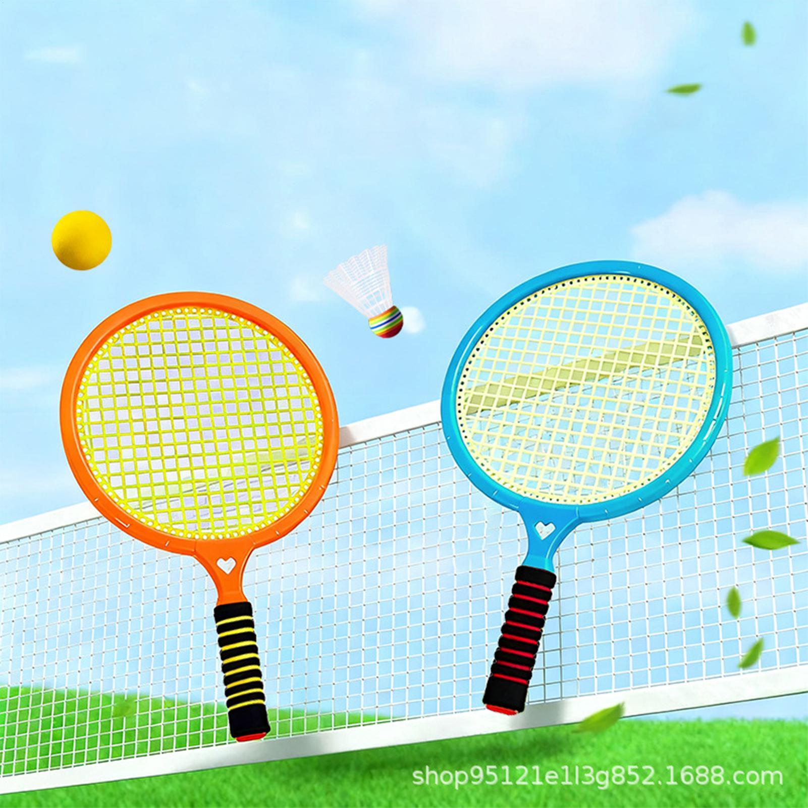 子供用バドミントンラケット子供用屋外テニスゲームバドミントン - Kids Outdoor Garden Set のレビューと価格