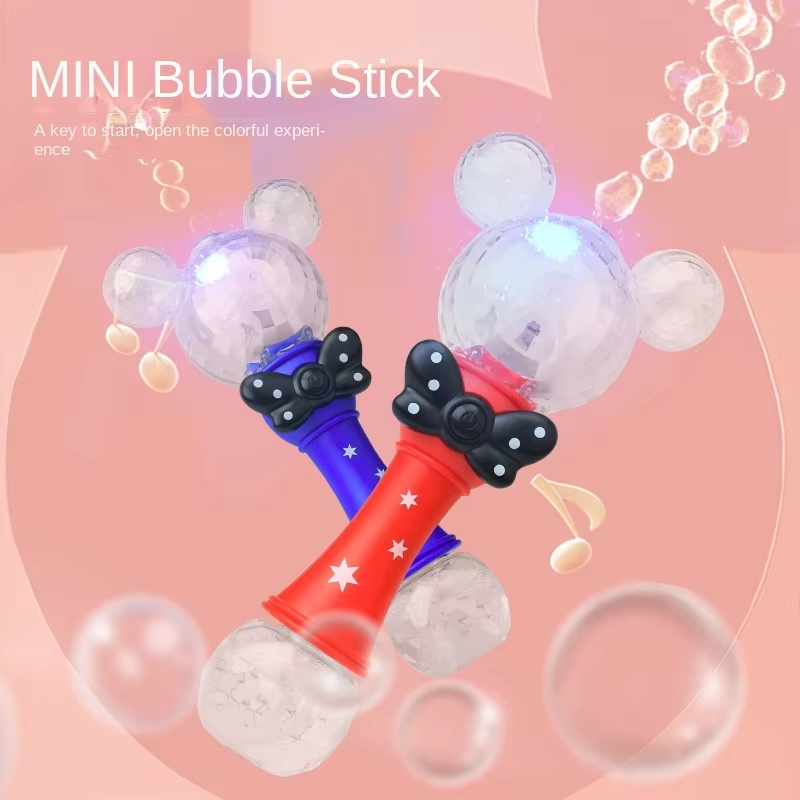 ミニーバブルマシン 充電式おもちゃ 光る電動バブルワンド 男 - Bubble Sword Wand のレビューと価格