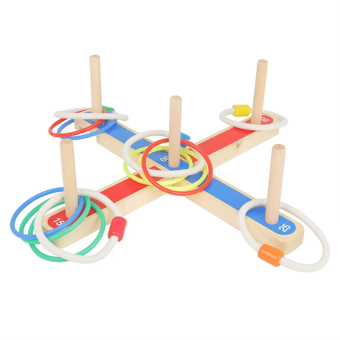 オルフ屋外ゲーム フープリングトス クオイツ クロスガーデン - Kids Outdoor Instruments のレビューと価格