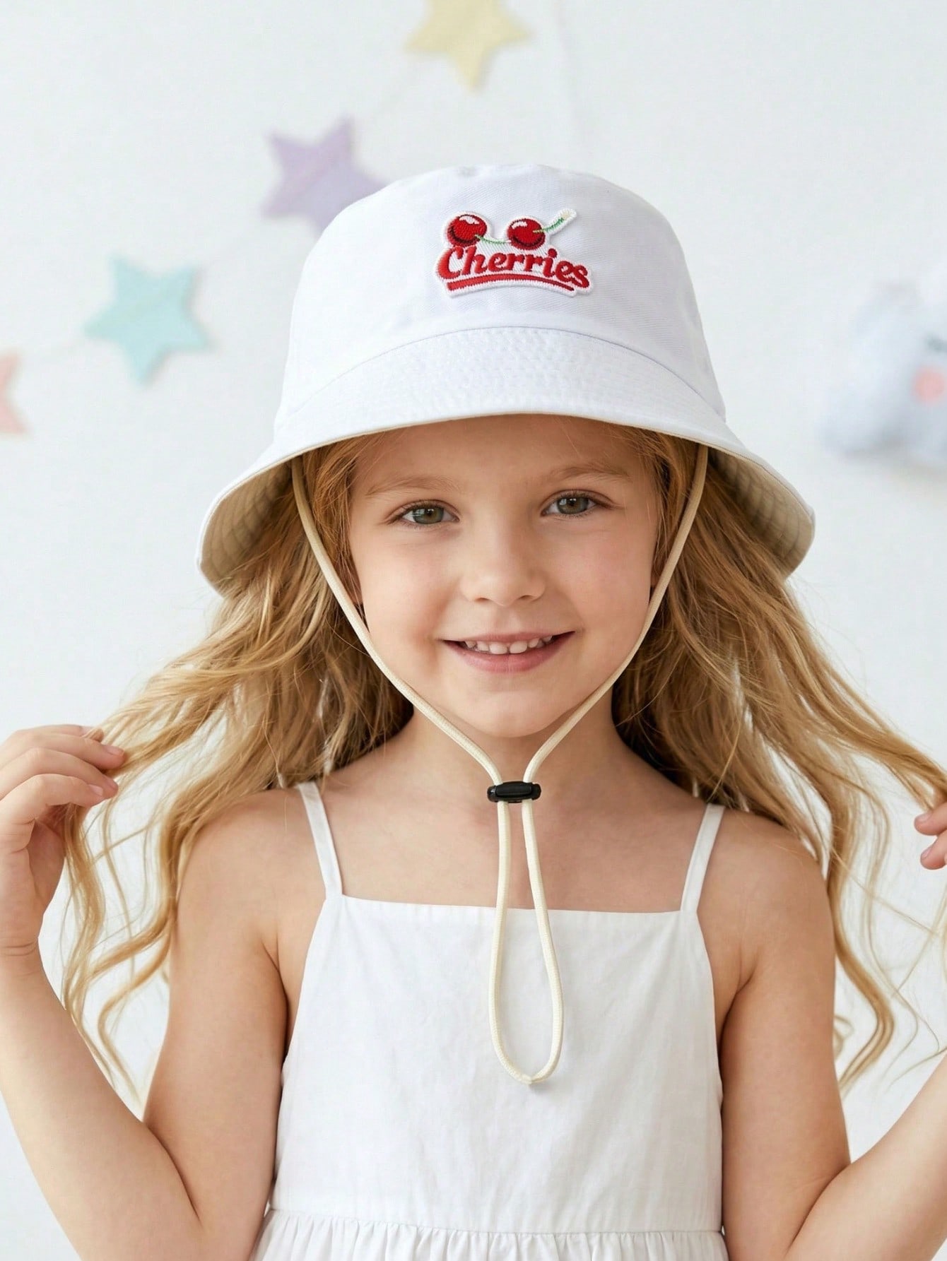 1 個 2-6Y キッズレッドチェリーフィッシャーマンハット - Kids Outdoor Hat のレビューと価格
